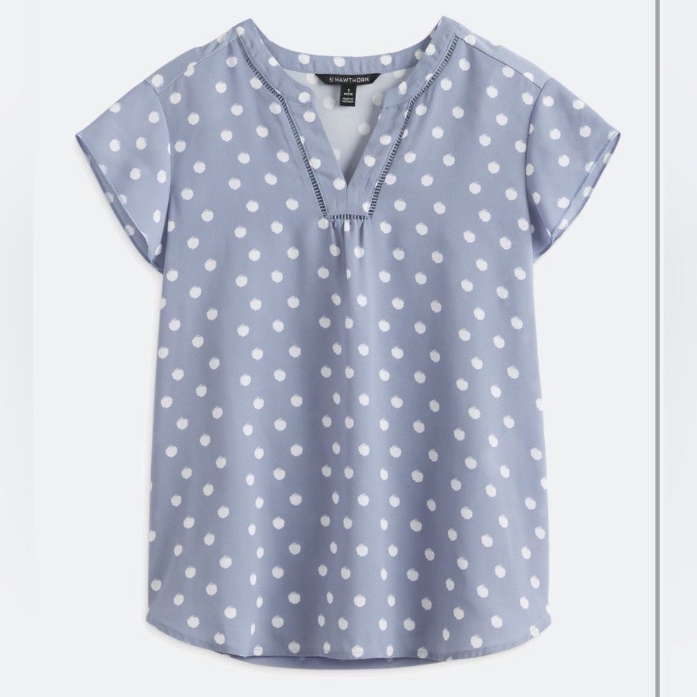 41 Hawthorn Light Blue Blouse